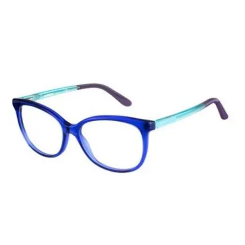 Carrera CA6648 Qka Women`s Eyeglasses Frames 53-15-140 Blue / Turquoise + Case