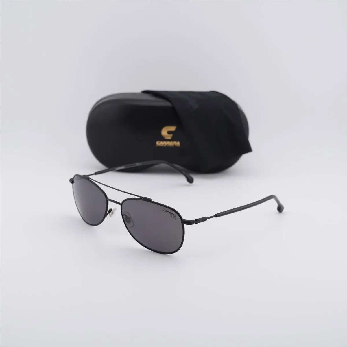 Carrera CA224/S 003 M9 Matte Black/grey Polarized 58mm 58-17-145 Sunglasses