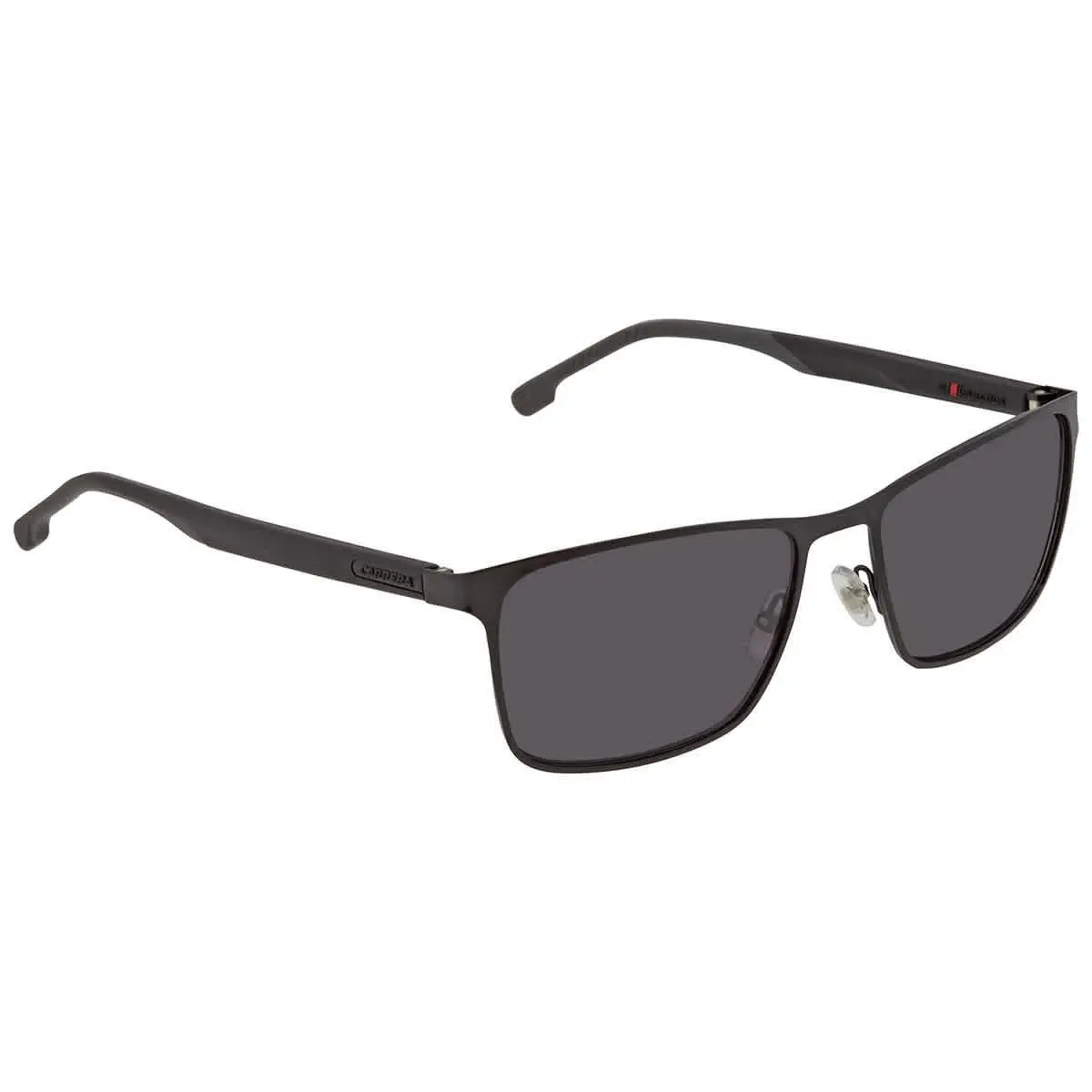 Grey Rectangular Men`s Sunglasses  8048/S 0807/IR 58 by Carrera