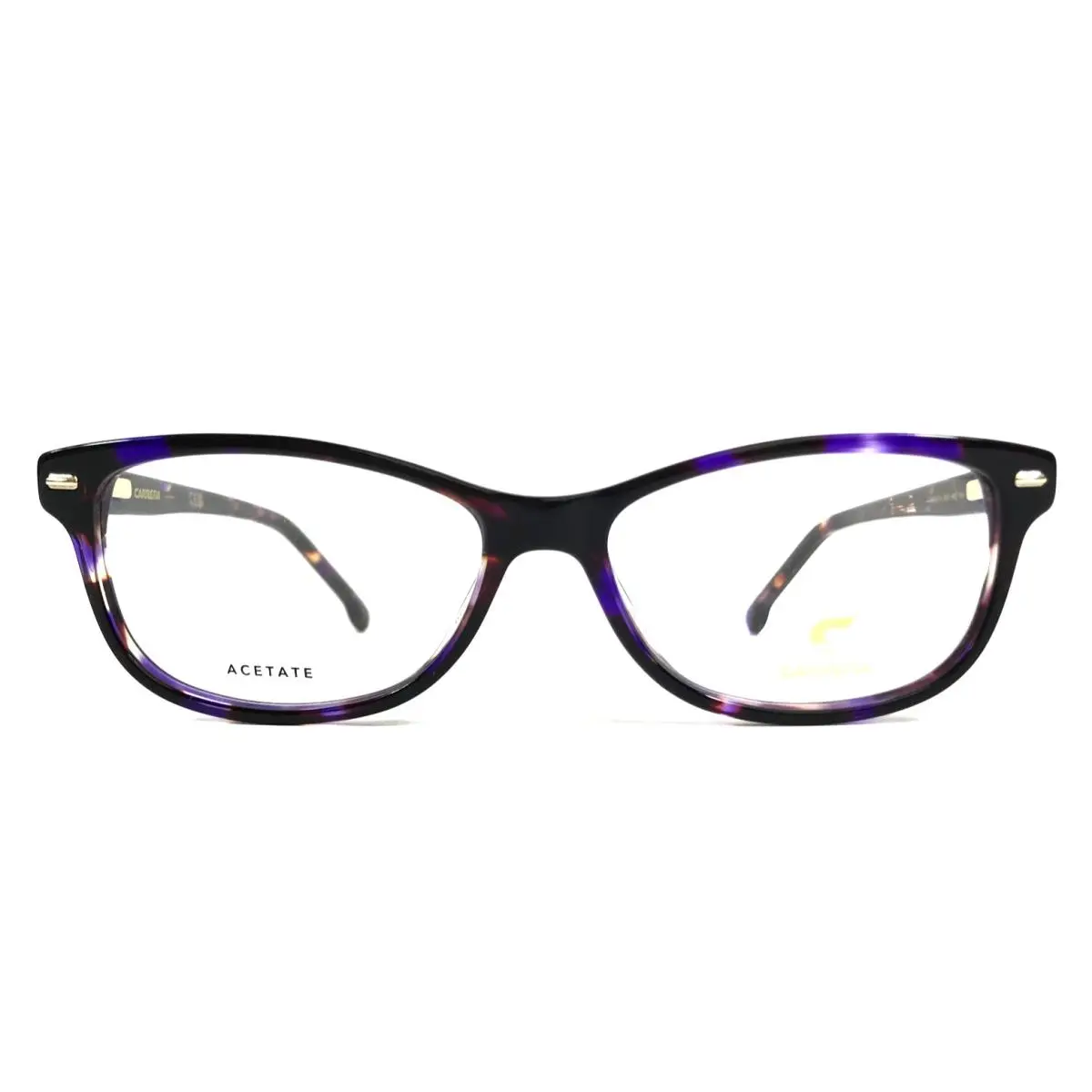 Carrera Eyeglasses Frames 3008 Khz Purple Tortoise Cat Eye Full Rim 51-14-140