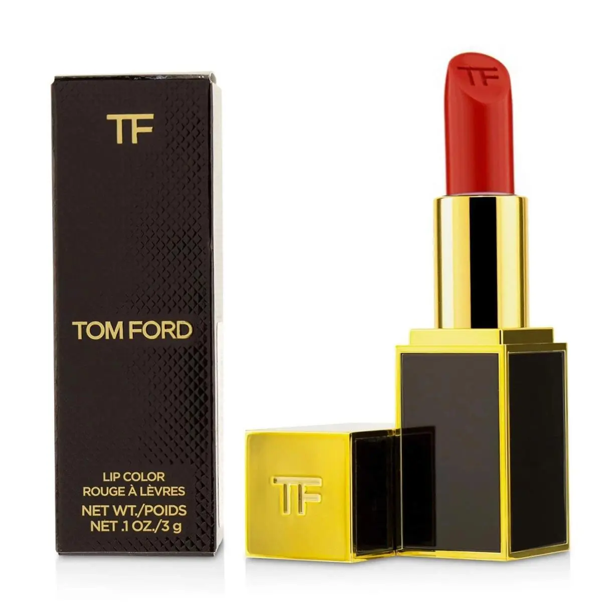 Tom Ford Lip Color Lipstick Rouge A Levres 15 Wild Ginger Full Size .1oz / 3g