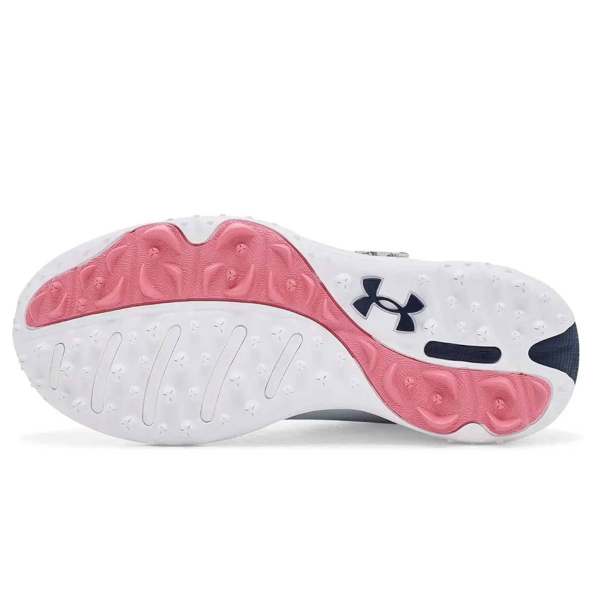 Under Armour shoes - White/White/Metallic Silver 10