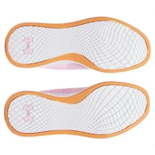 Under Armour shoes - Prime Pink-White-Metallic Silver 8