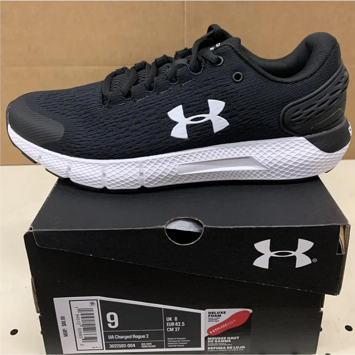 Under Armour shoes - ROGUE 2 - ROGUE - 3022592 - Black 3