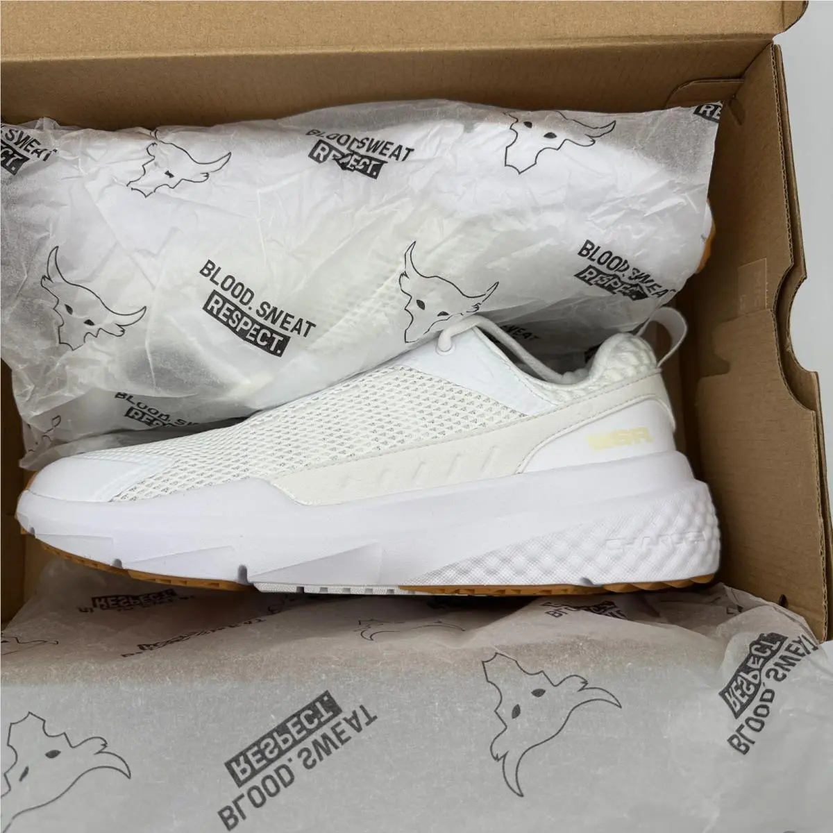 Under Armour shoes - Under Armour Project Rock BSR 5 - 3028301-100 - White 13