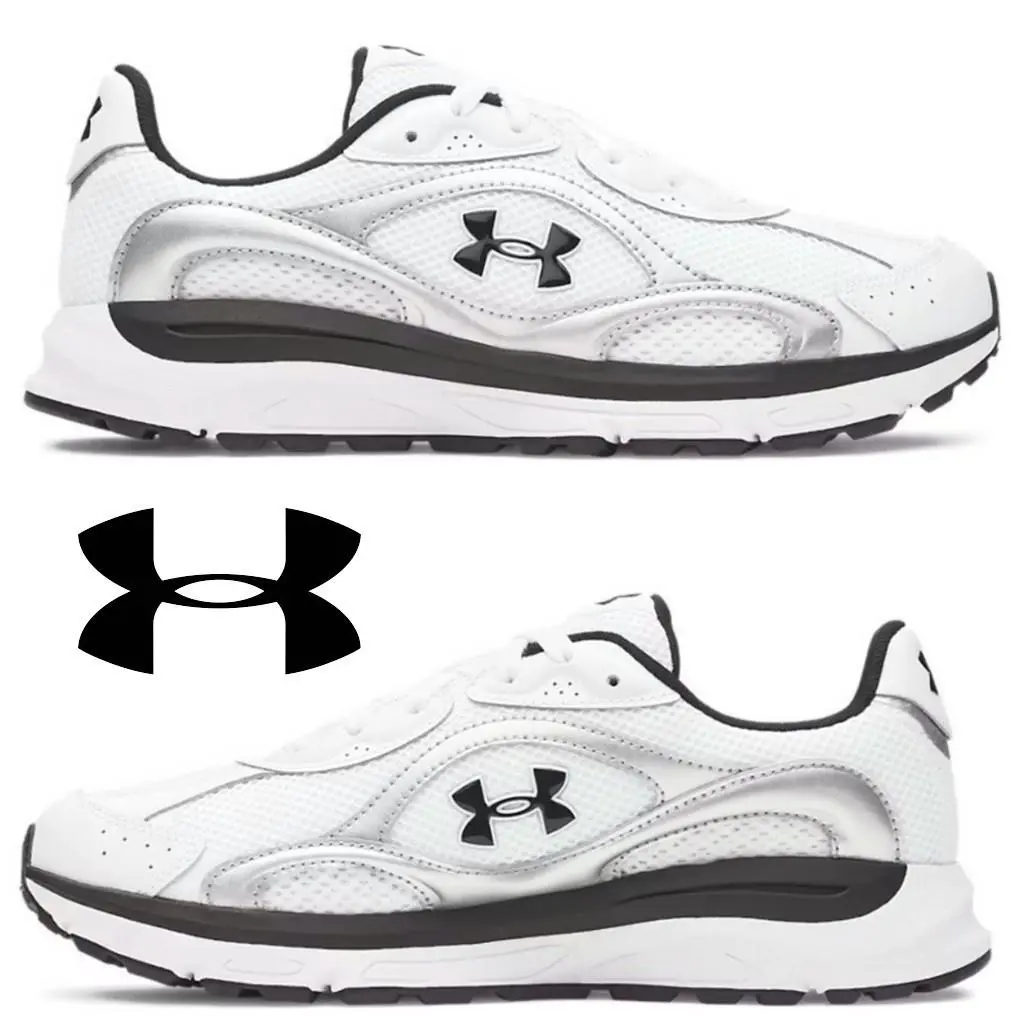 Under Armour shoes - Under Armour Tech - Tech - White, Manufacturer: White / Metallic Silver / Black - 102 11