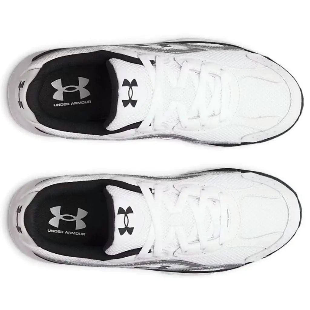Under Armour shoes - Under Armour Tech - Tech - White, Manufacturer: White / Metallic Silver / Black - 102 26