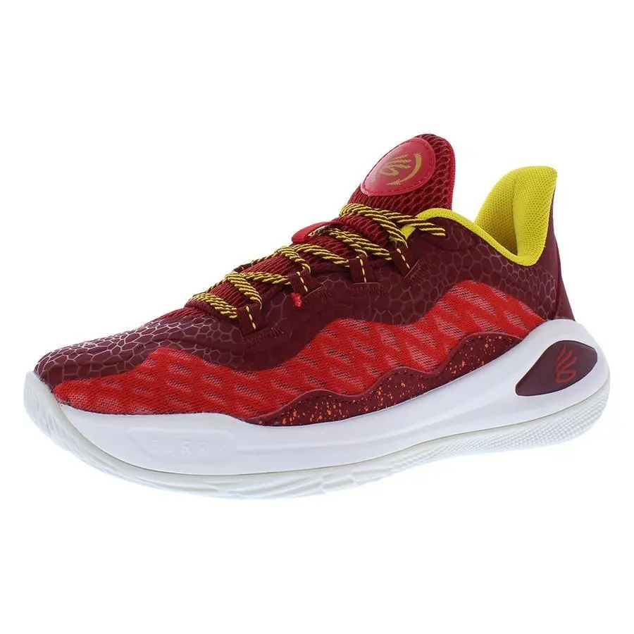 Under Armour shoes - 3027577600 - 3027577600 - Yellow/White/Red, Main: Red 8