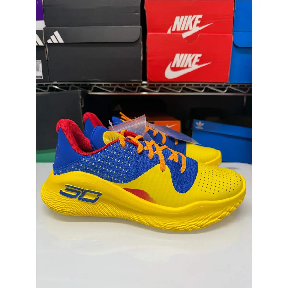 Under Armour shoes - Blue, Yellow 0