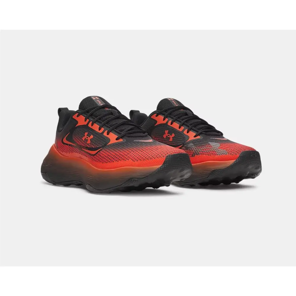 Under Armour shoes - Black / Dark Orange 1