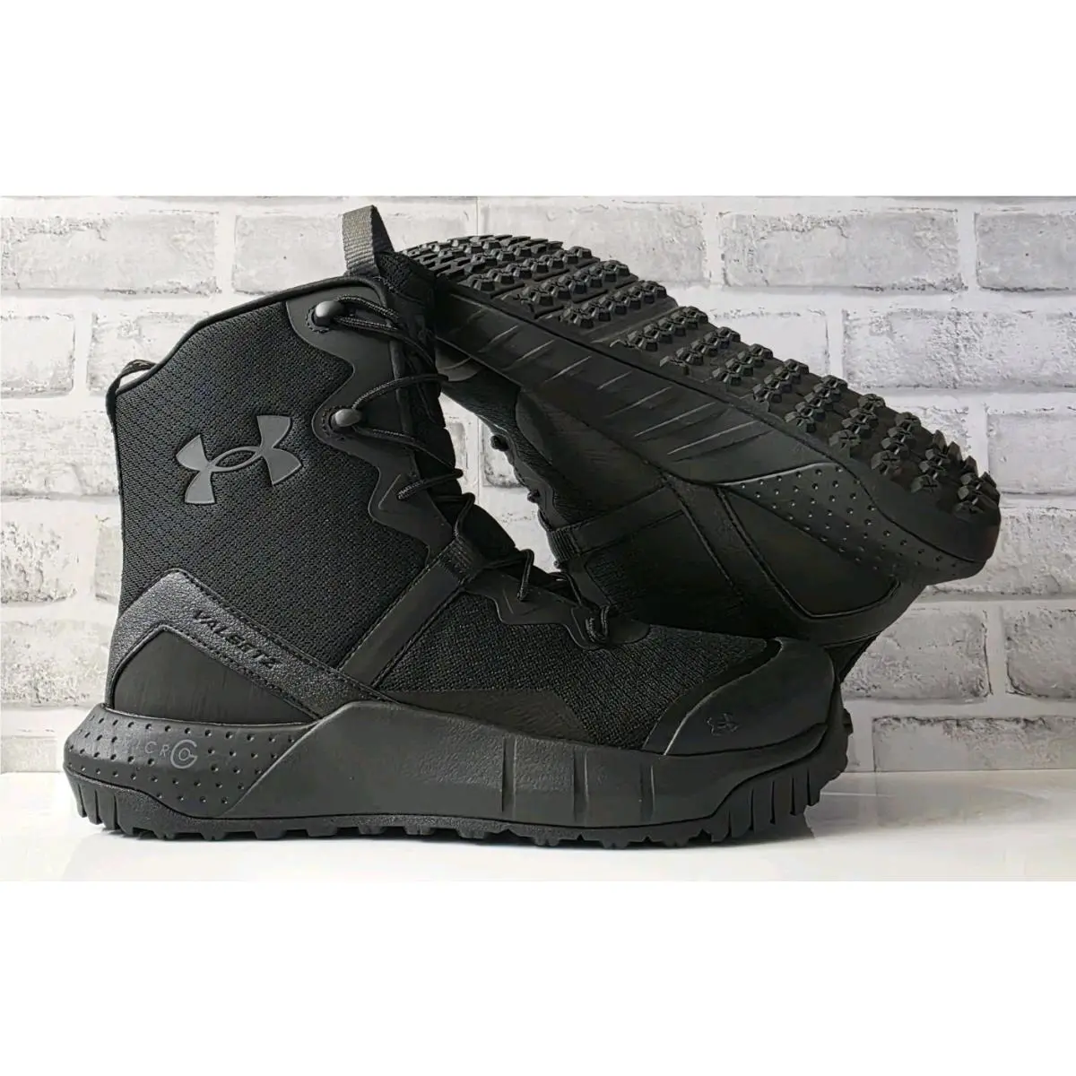 Under Armour shoes - Under Armour Micro G Valsetz Mid Tactical Boots - 3023743-001 - Black 0