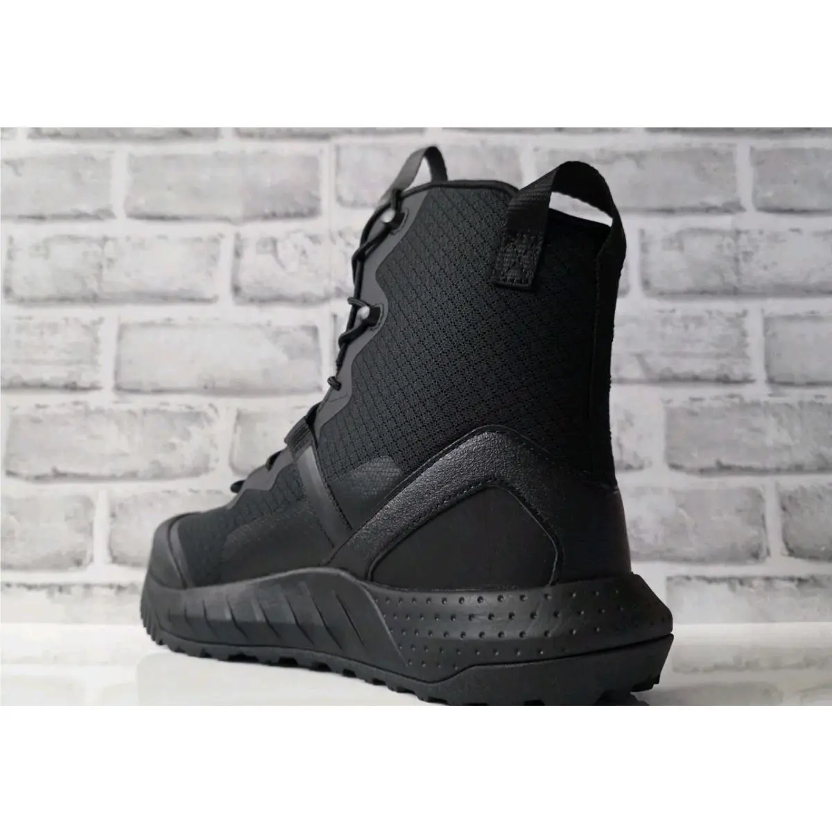 Under Armour shoes - Under Armour Micro G Valsetz Mid Tactical Boots - 3023743-001 - Black 3
