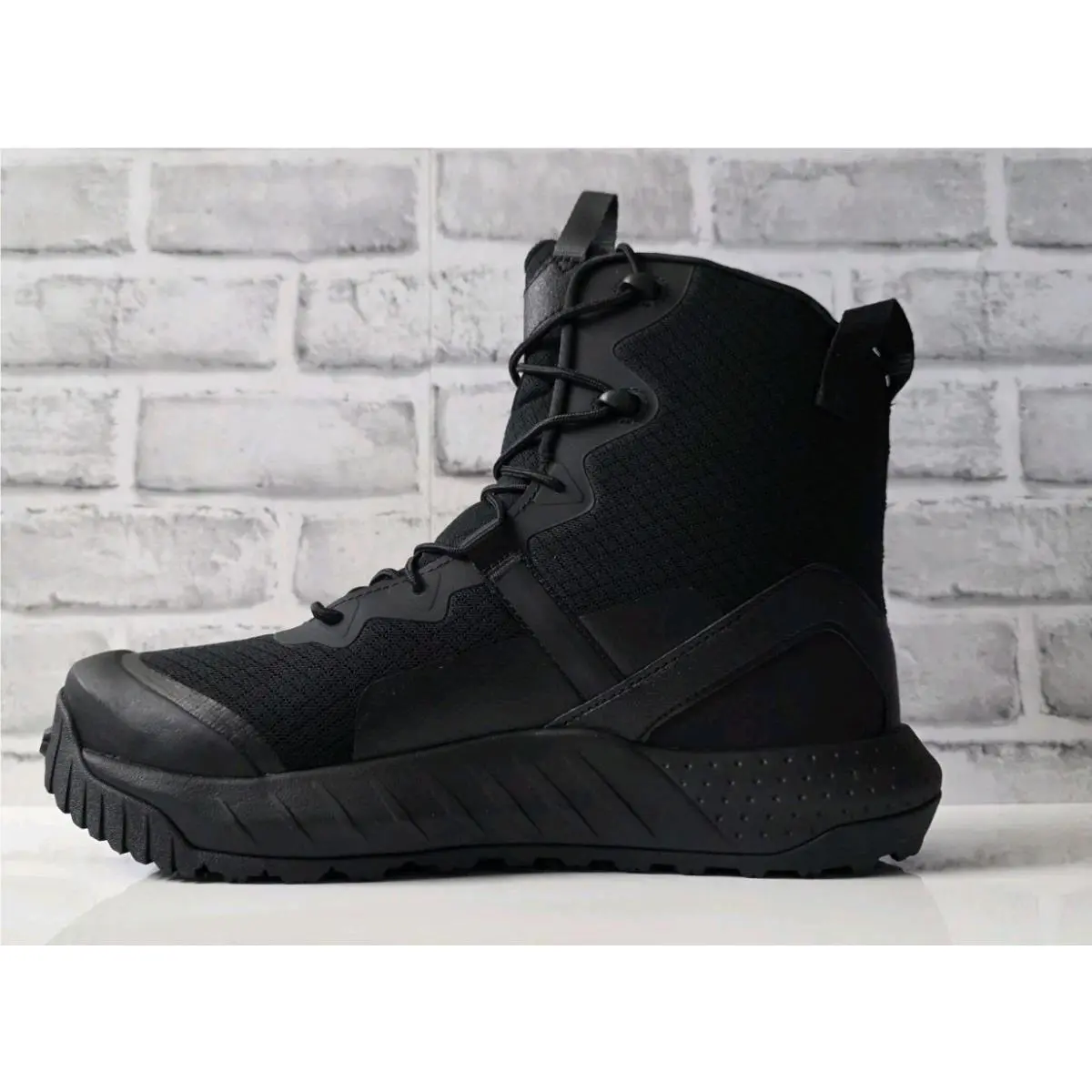 Under Armour shoes - Under Armour Micro G Valsetz Mid Tactical Boots - 3023743-001 - Black 4