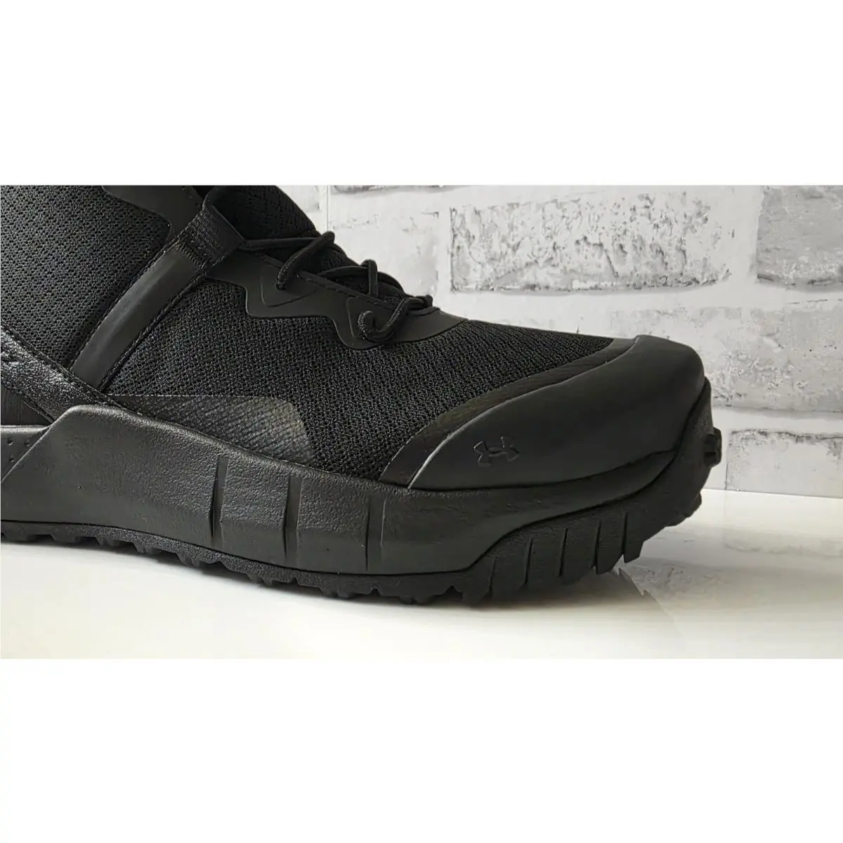 Under Armour shoes - Under Armour Micro G Valsetz Mid Tactical Boots - 3023743-001 - Black 5