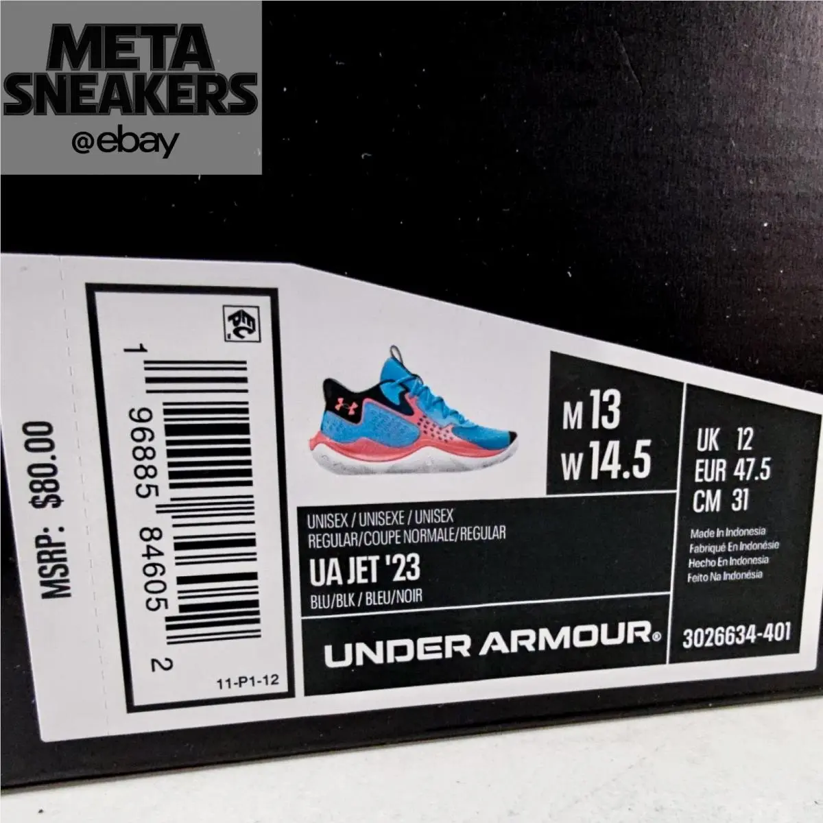 Under Armour shoes - Under Armour Jet - Jet - 3026634?401 - Blue 0