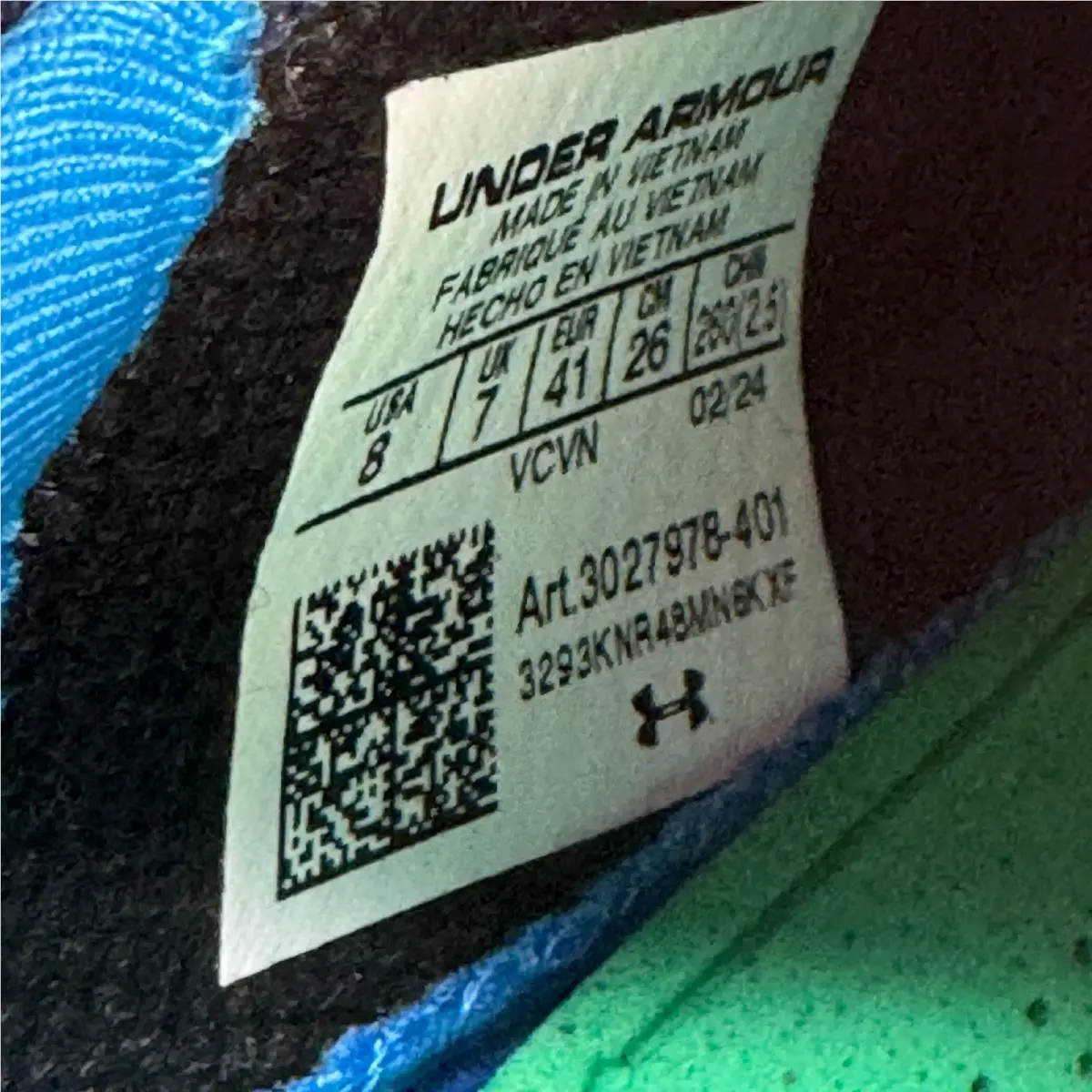 Under Armour shoes - Under Armour Blur Smoke 2.0 MC - 3027978-401 - Blue 6