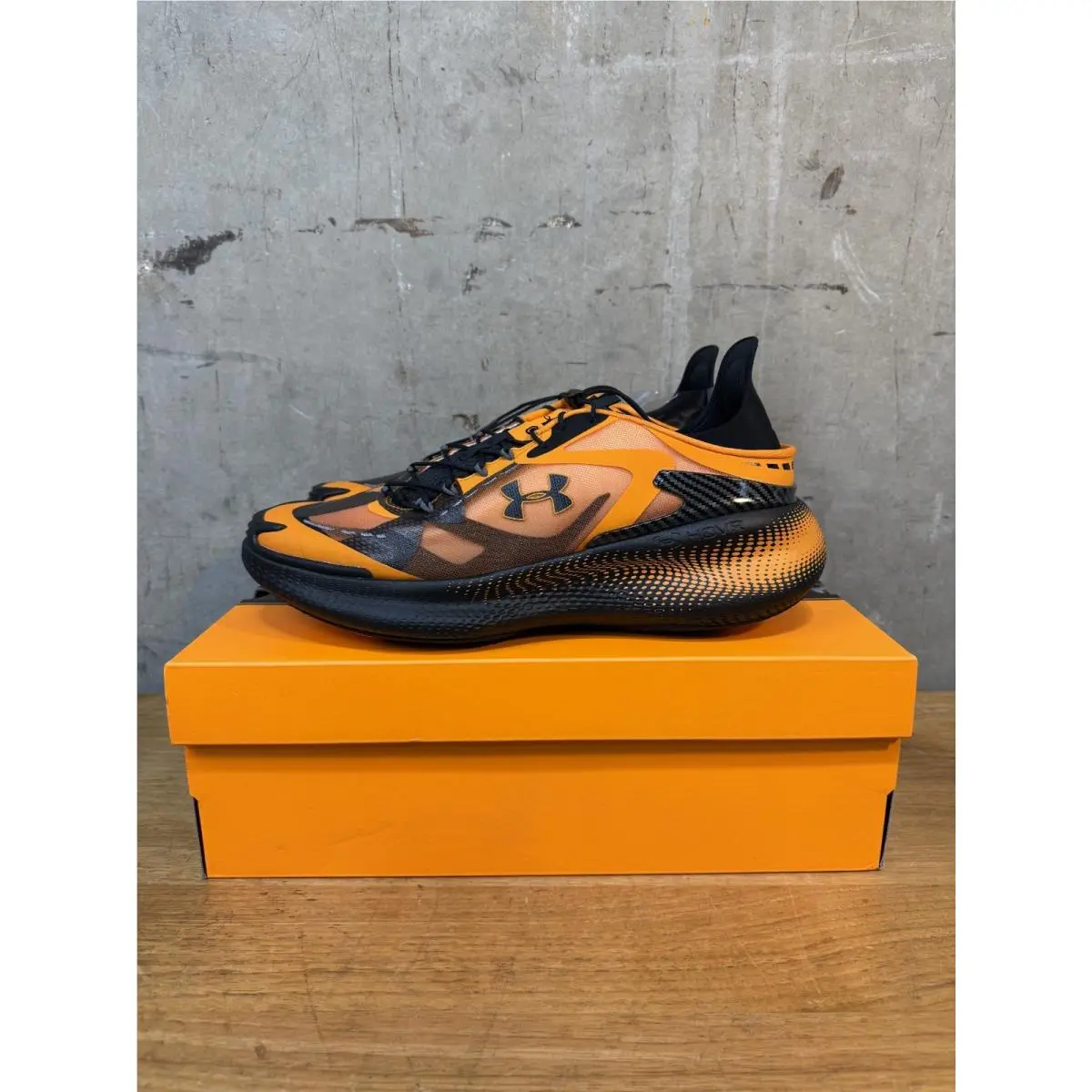 Under Armour x Mansory Echo UA Squad Orange Black Men Size 12.5 6010763-002