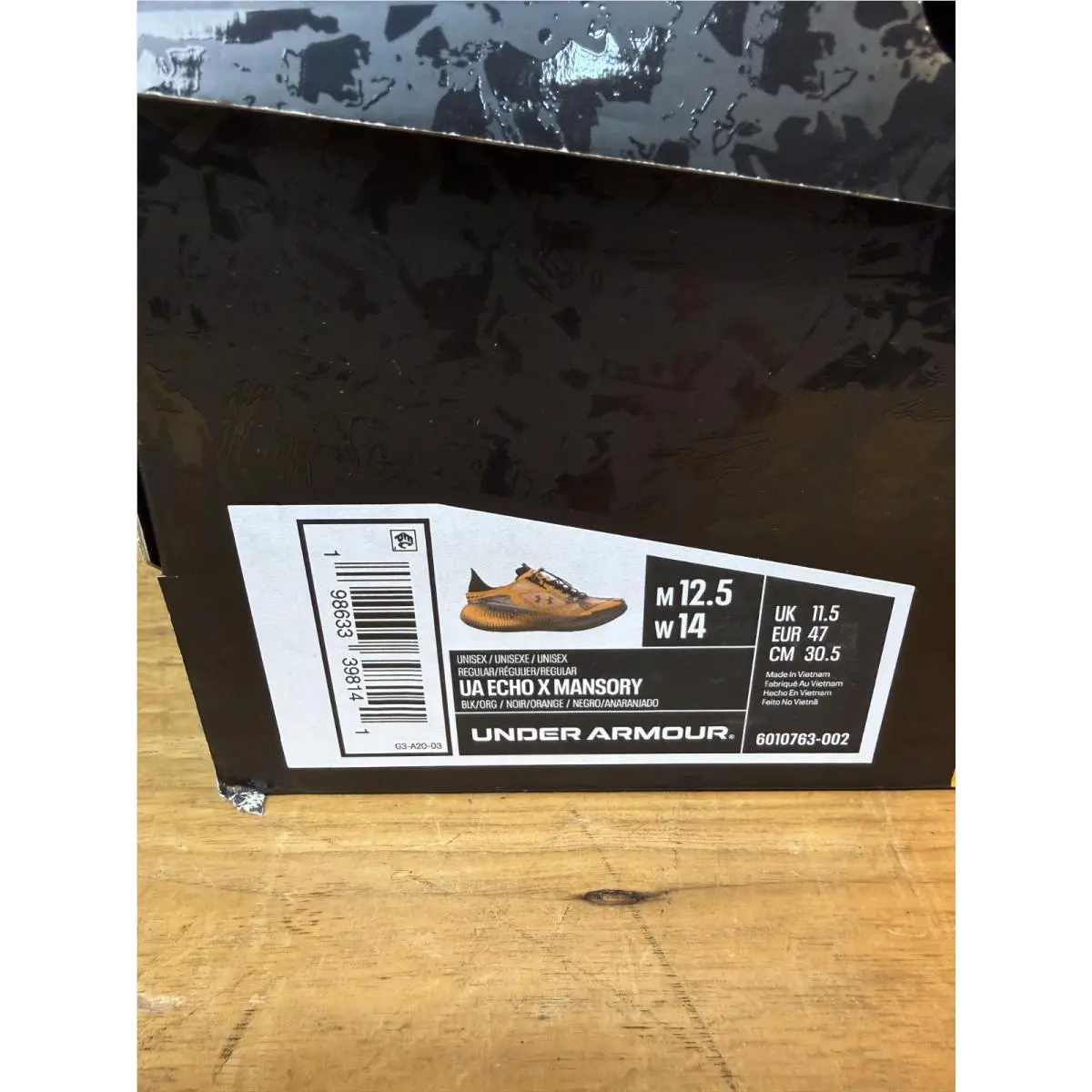 Under Armour shoes - Echo X Mansory - Echo Mansory - 6010763002 - Orange (UPC: 198633398325) 2