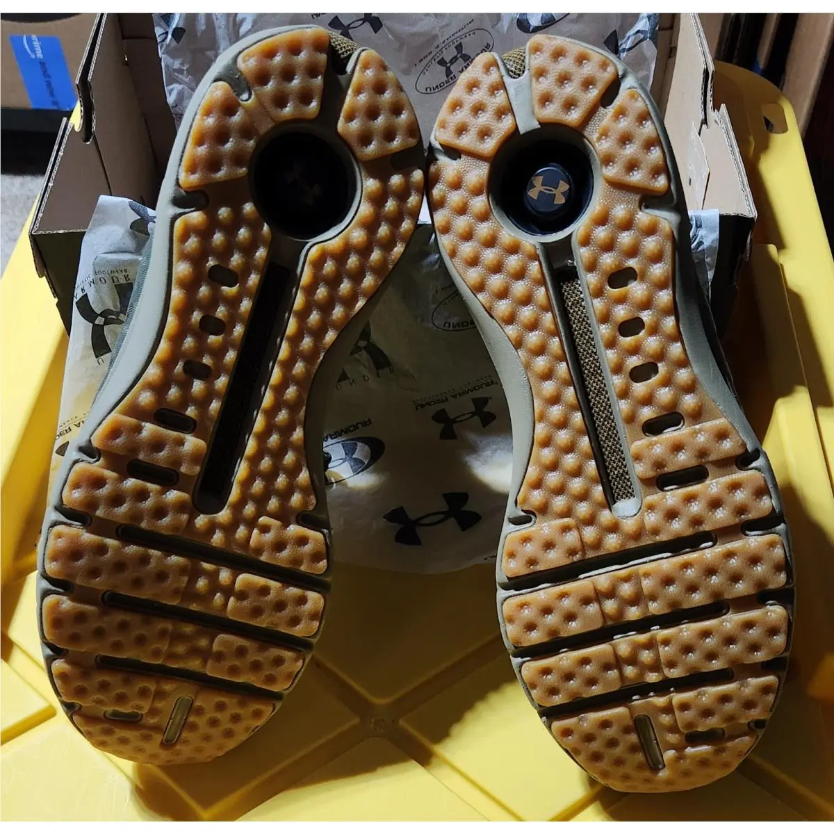 Under Armour shoes - UNDER ARMOUR PHANTOM 1 - PHANTOM - 3028384-300 - Grn/Brn 2