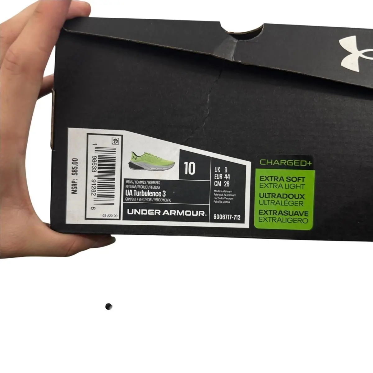 Under Armour shoes - UA Turbulence 3 - Turbulence - Green 5