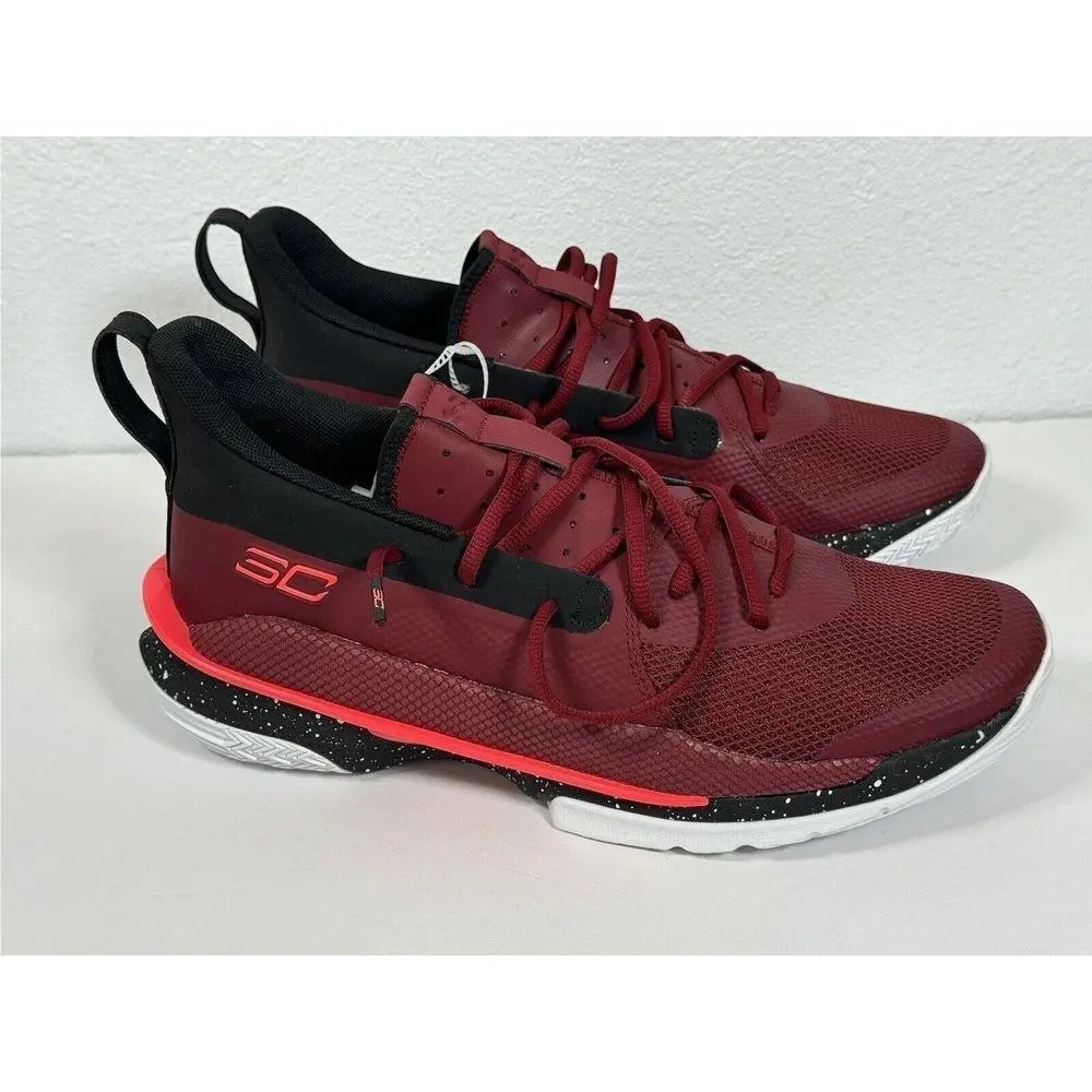 Under Armour Curry 7 Underrated Tour Cordova/black/beta 3021258-605 Mens SZ 12.5