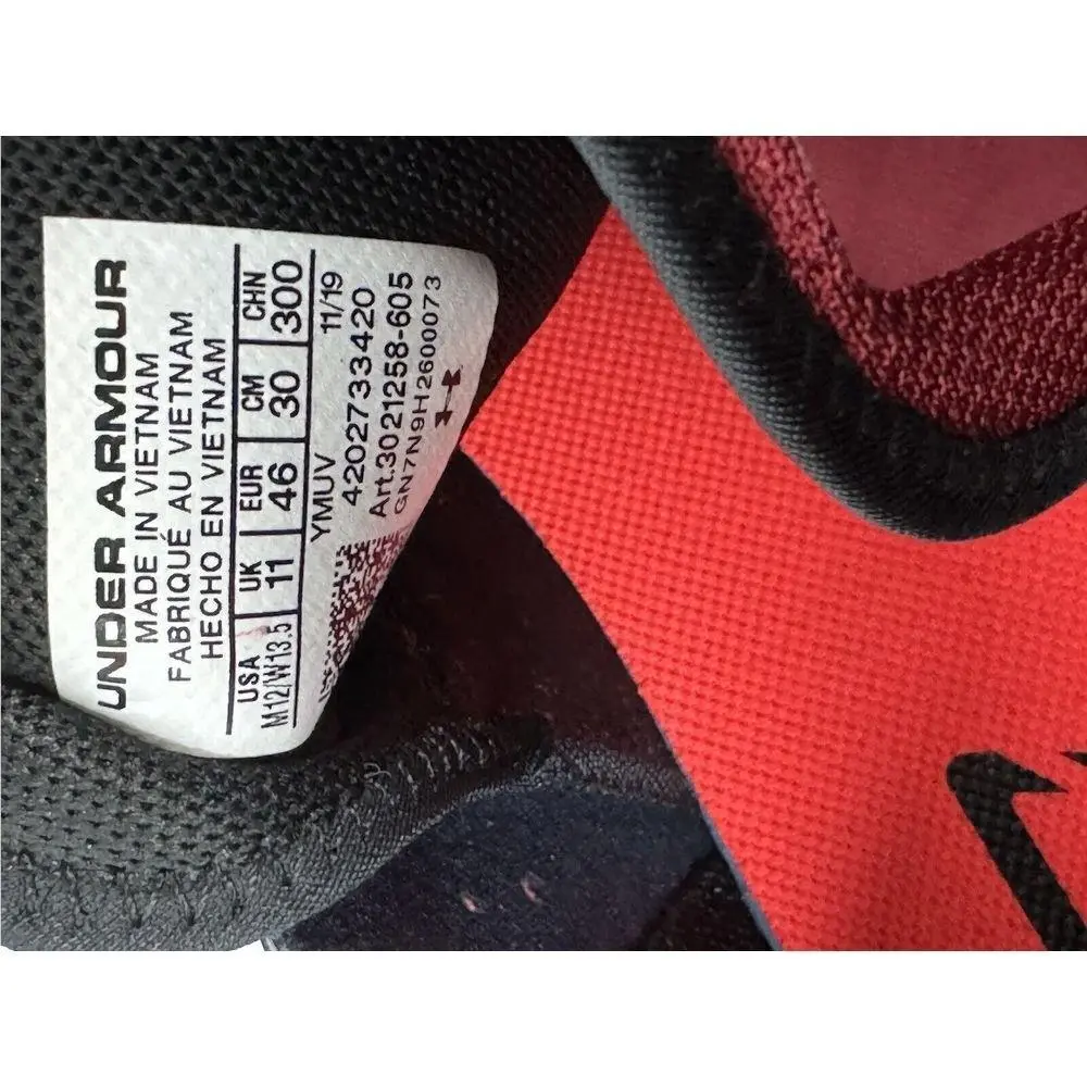 Under Armour shoes - Red 9