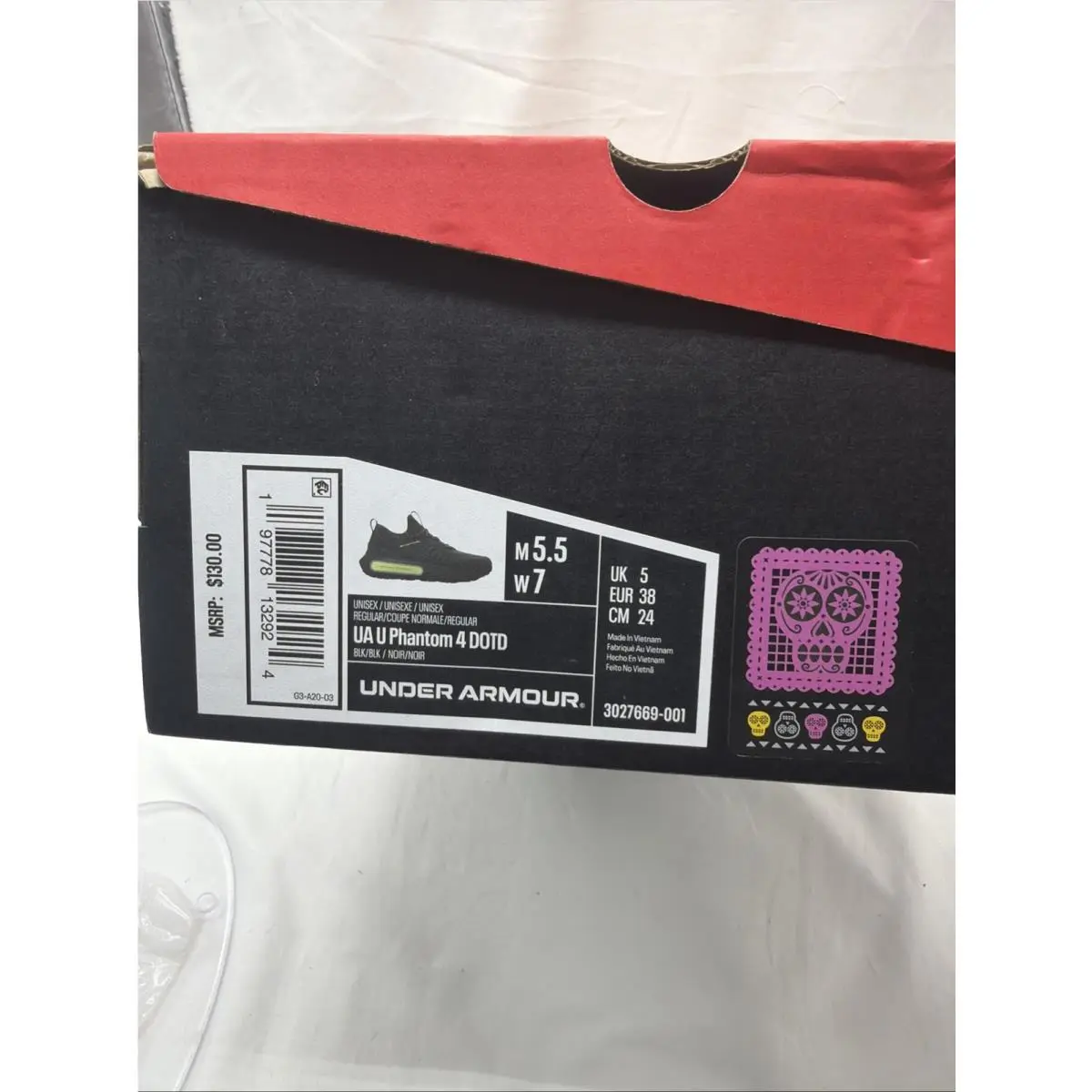 Under Armour shoes - Under Armour - 3027669-001 - Black 10