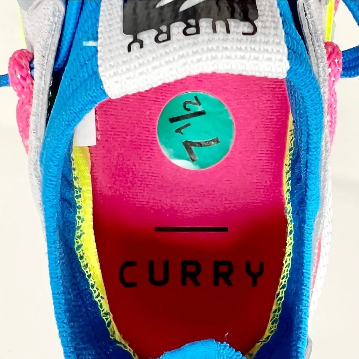 Under Armour shoes - Under Armour Curry Flow - Curry Flow - 3023815-107 - Blue 7