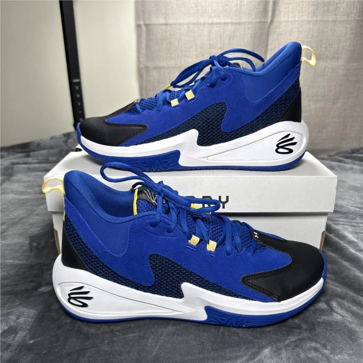 Under Armour Curry 3Z 25 Sde Mens Basketball Shoes Size 10 Royal