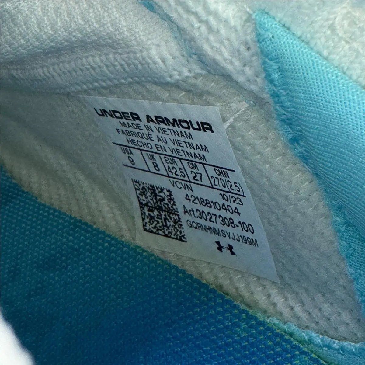 Under Armour shoes - Under Armour Blur Smoke 2.0 MC LE AA - 3027308-100 - White 6