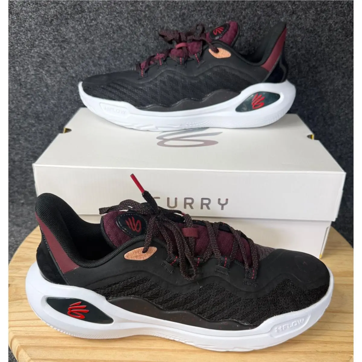 Under Armour Curry 11 DC Domaine 3026616-001 Men Size 10 Basketball Shoes