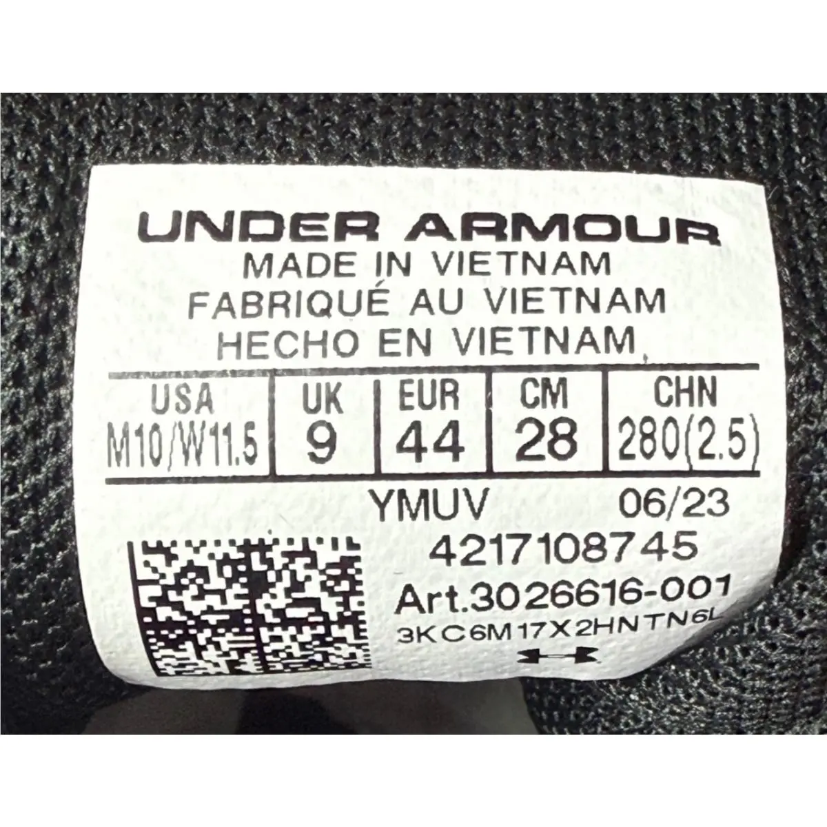 Under Armour shoes - Under Armour Curry 11 - Curry - 3026616-001 - Black/Burgundy, Manufacturer: black 12