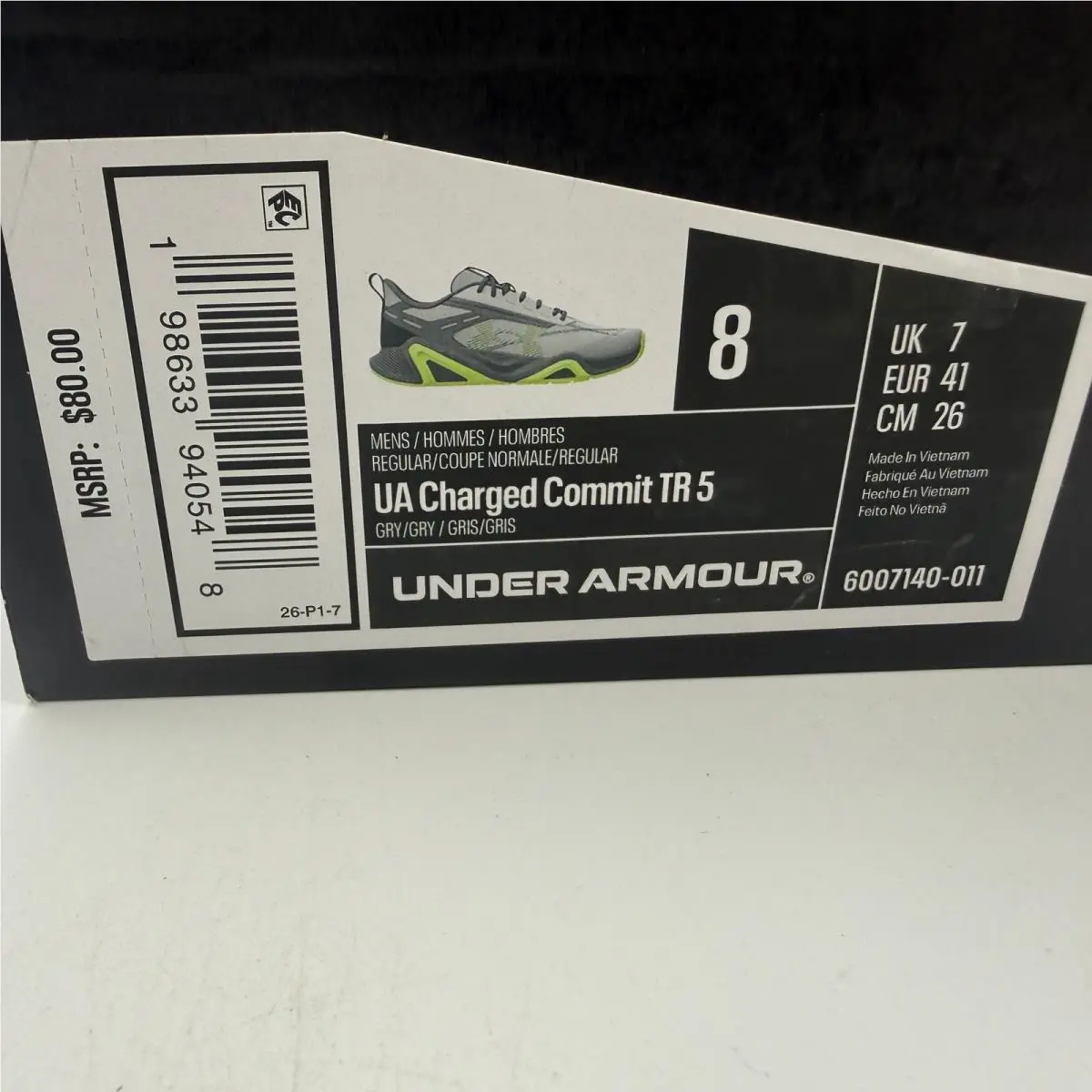 Under Armour shoes - 3026604-001 - 3026604-001 - Gray 0