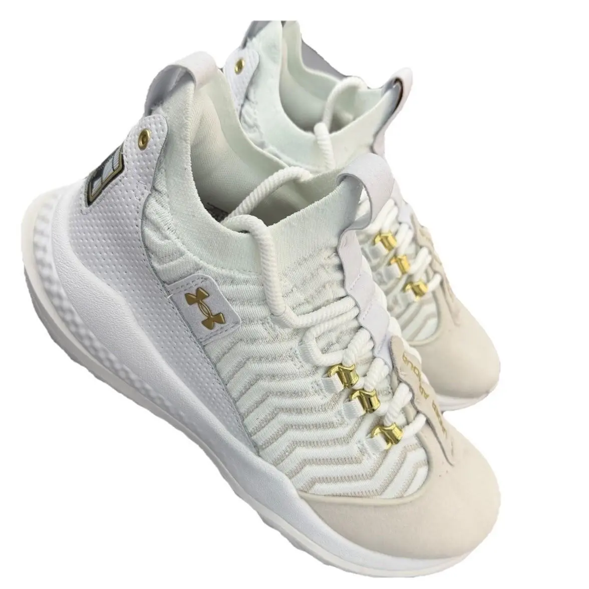 Under Armour shoes - Under Armour Harper 9 Turf - White (UPC: 0197777556806) 3