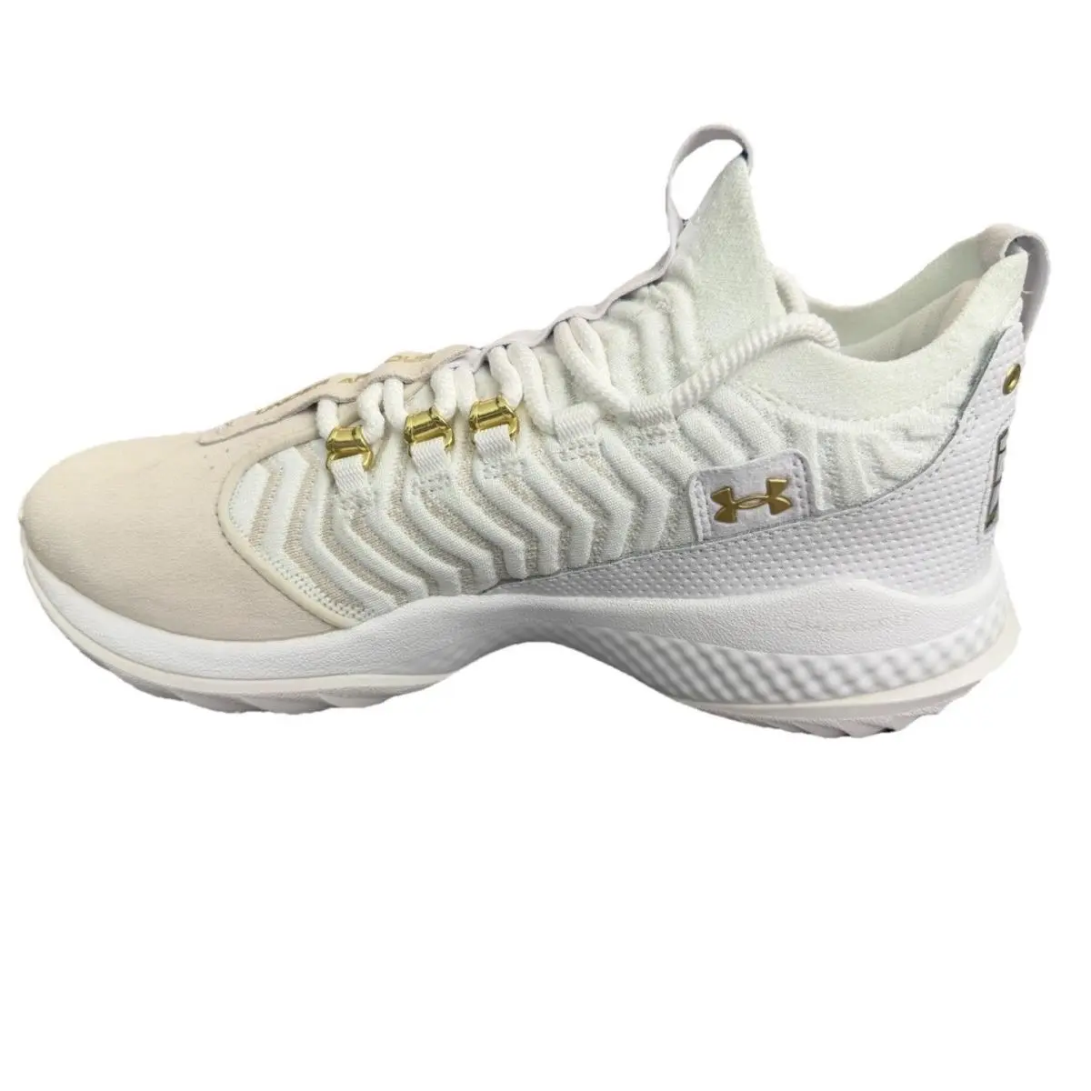 Under Armour shoes - Under Armour Harper 9 Turf - White (UPC: 0197777556806) 6