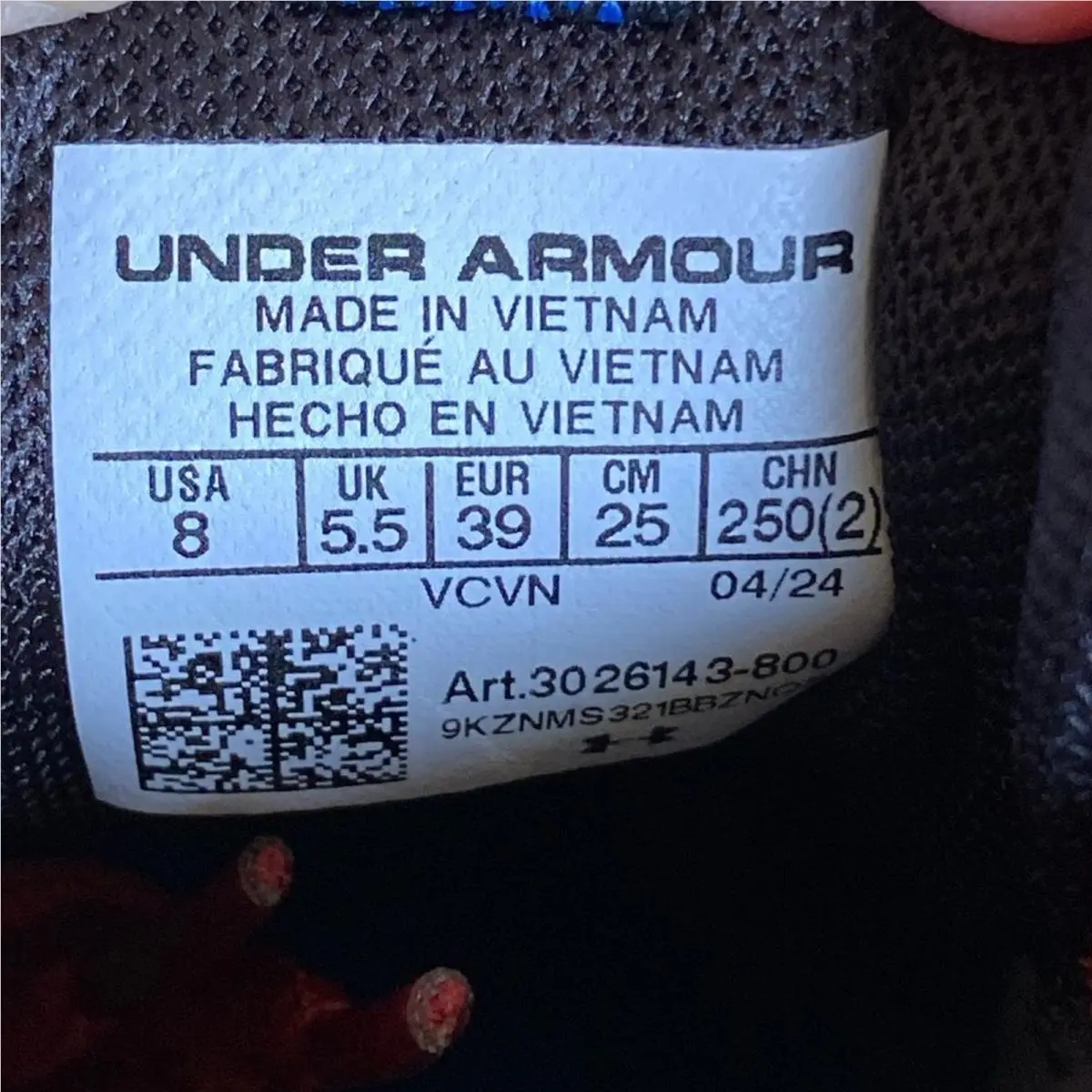 Under Armour shoes - Under Armour Charged Maven - Charged Maven - Red/Orange Black 12