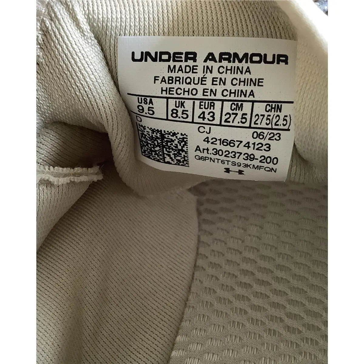 Under Armour shoes - Under Armour Micro G Kilchis - 3023739-200 - Ivory 8
