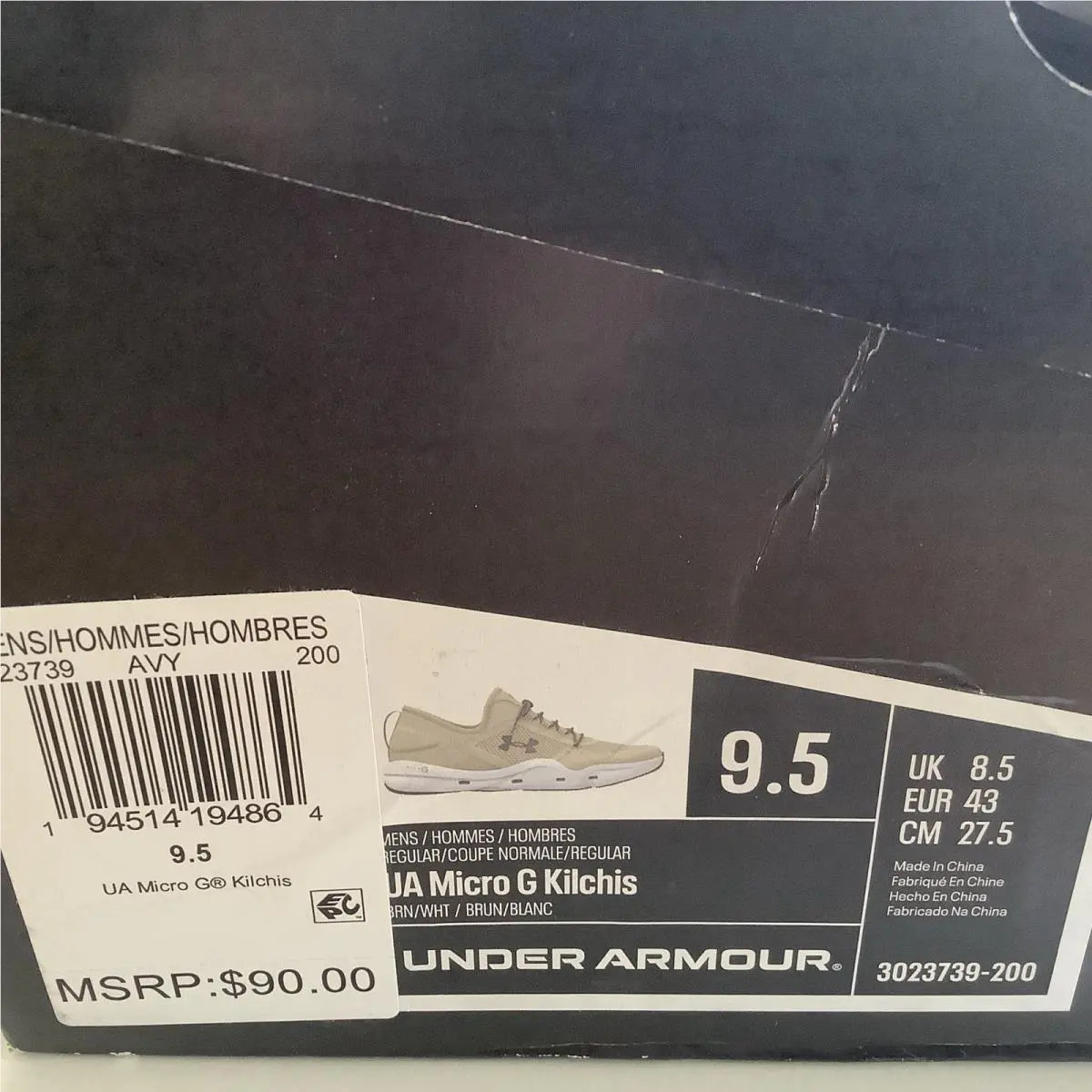 Under Armour shoes - Under Armour Micro G Kilchis - 3023739-200 - Ivory 11