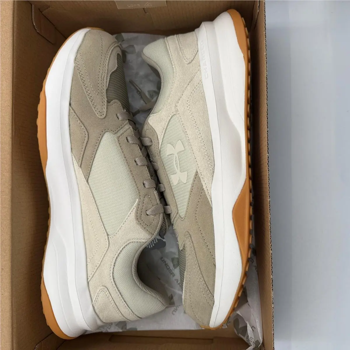 Under Armour shoes - UA Edge Suede - Edge Suede - Brown 4