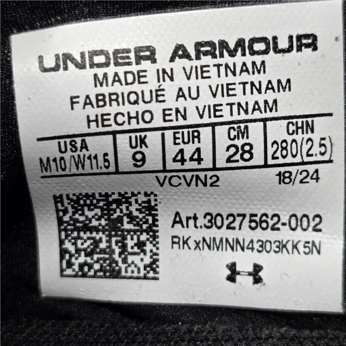 Under Armour shoes - Under Armour Fat Tire - Fat Tire - 3027562-002 - Black 2