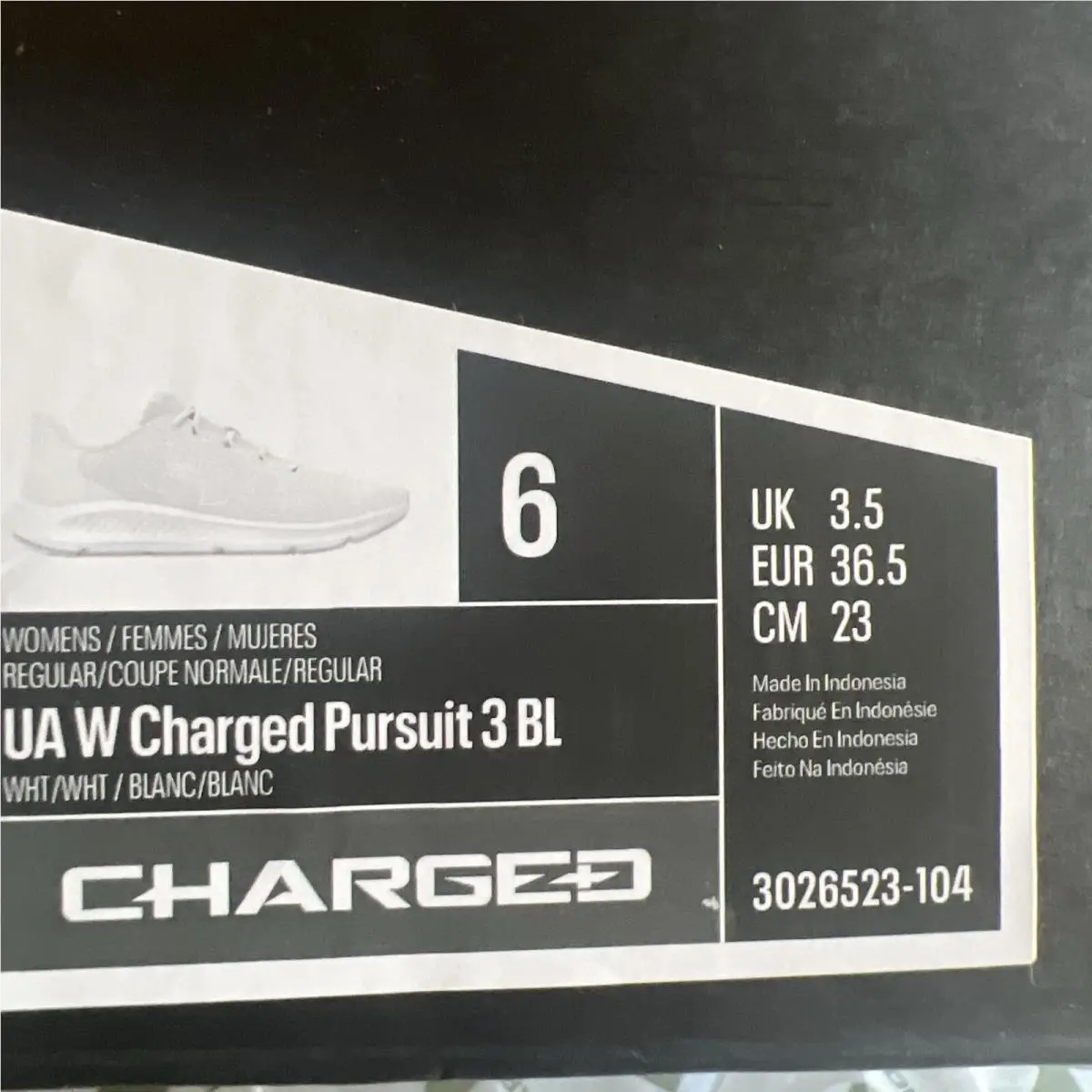 Under Armour shoes - UA Runplay Fade - Runplay Fade - White 13