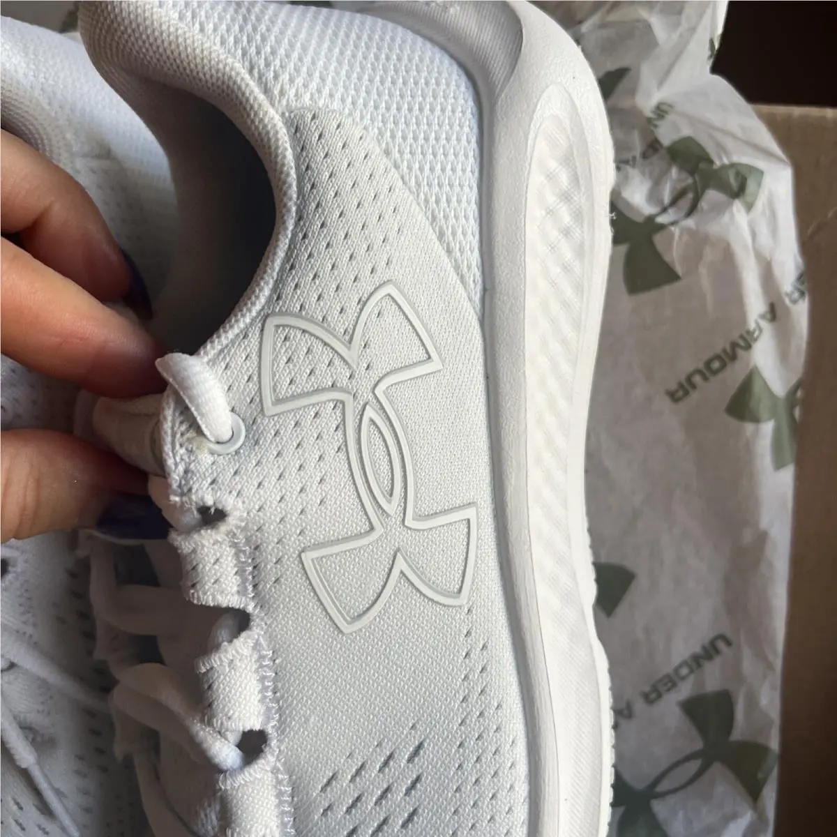 Under Armour shoes - UA Runplay Fade - Runplay Fade - White 3