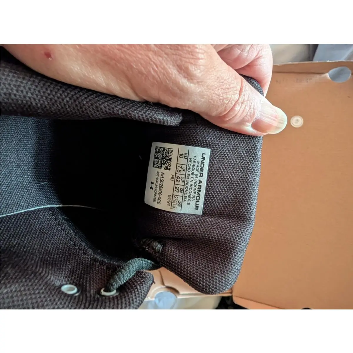 Under Armour shoes - Under Armour Charged Gemini - Charged Gemini - Charged Gemini 2020 NM - Black (UPC: 197777766533) 2