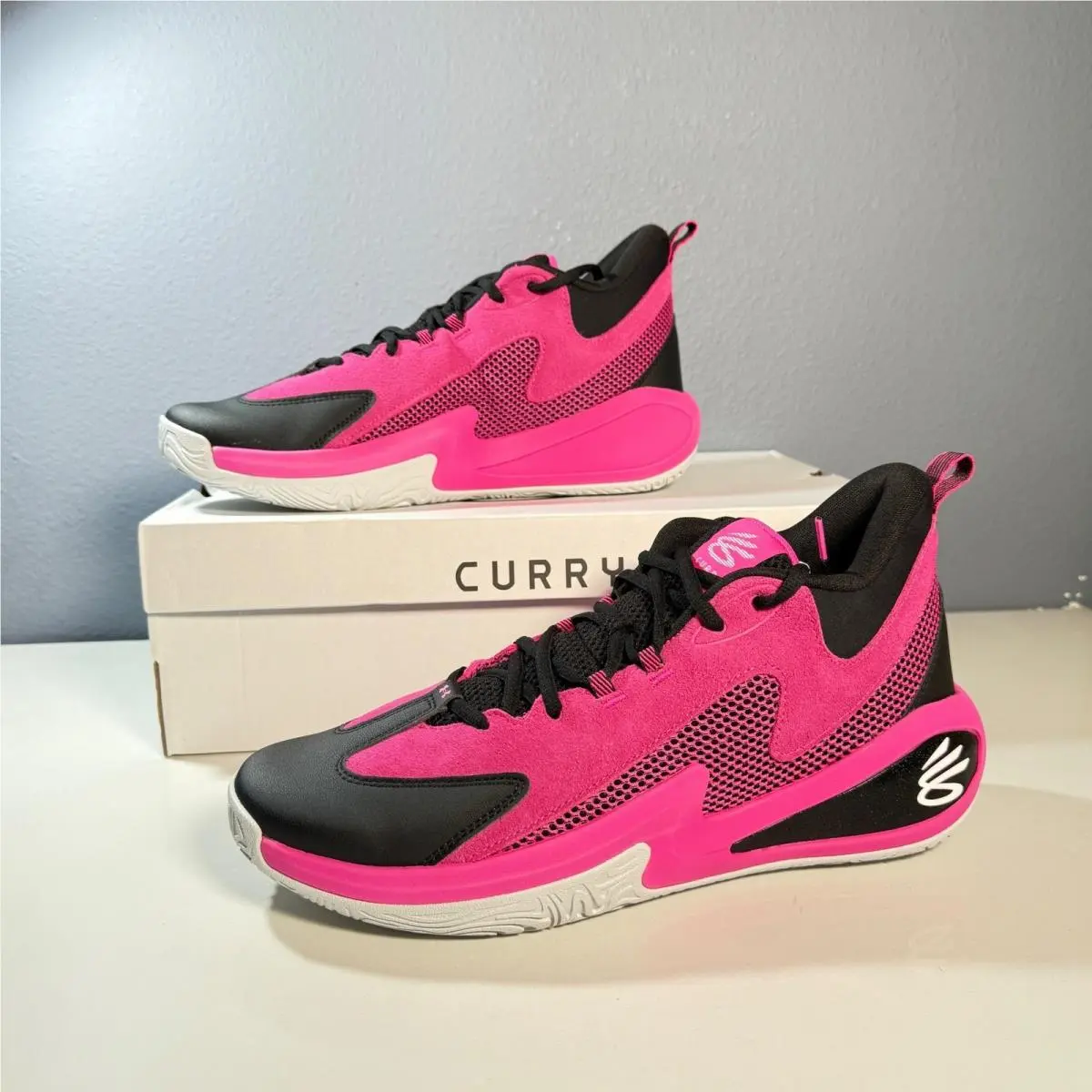 Under Armour shoes - Under Armour Curry 3Z25 SDE - Pink 1