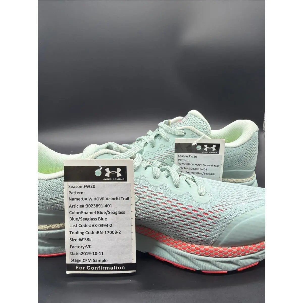 Under Armour shoes - UA HOVR Velociti Trail - HOVR Velociti Trail - Blue 7