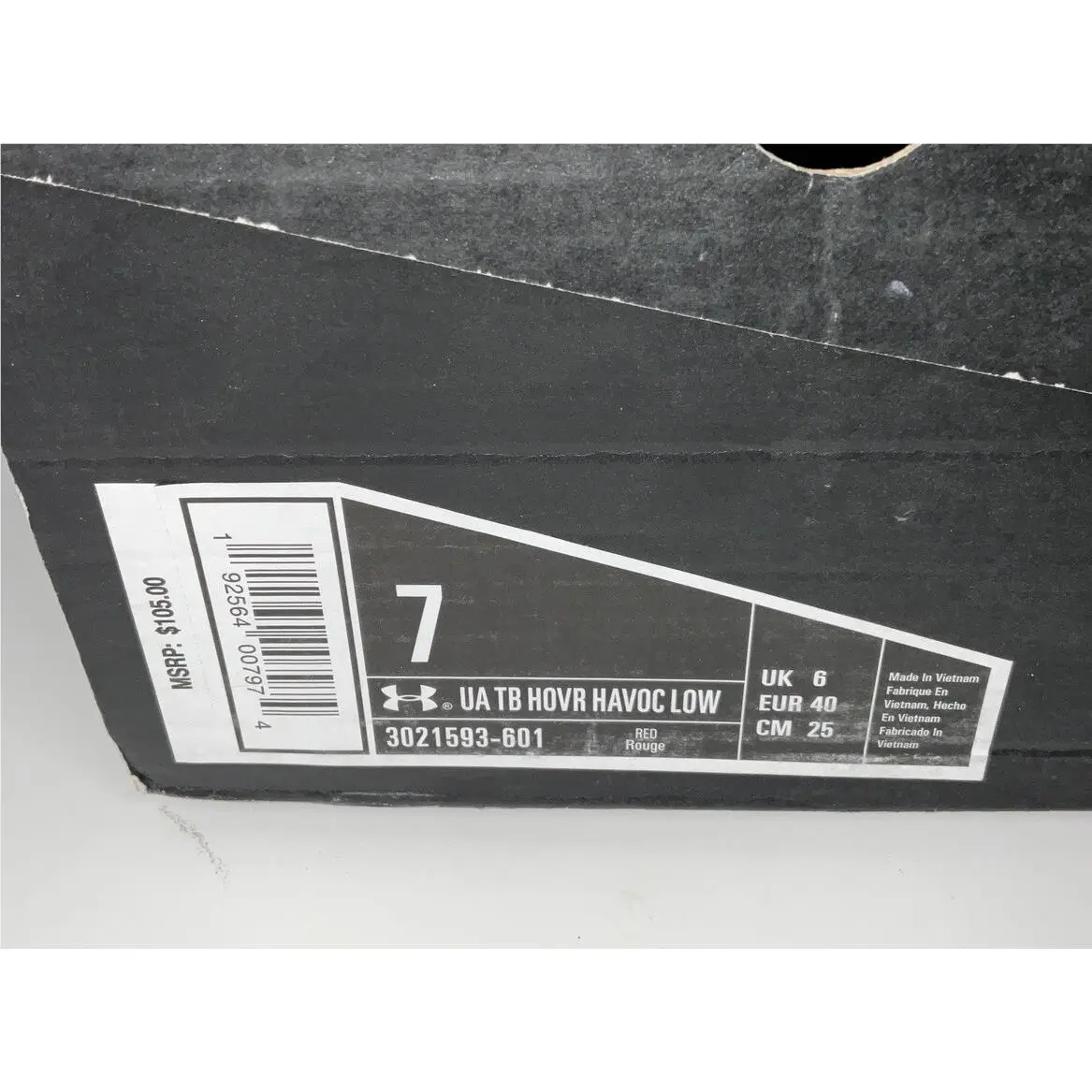 Under Armour shoes - Under Armour HOVR - HOVR - 3021593-601 - Red 6