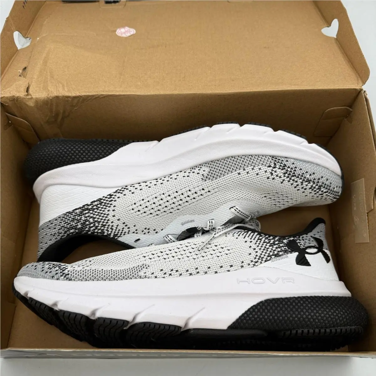 Under Armour shoes - Under Armour HOVR Turbulence 2 - White 4