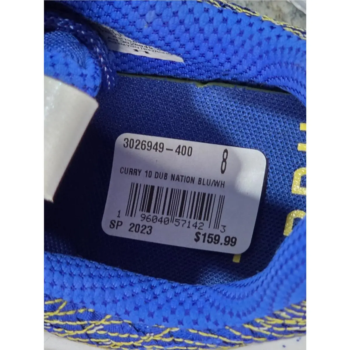 Under Armour shoes - Under Armour Curry 10 - Curry - Yellow 4