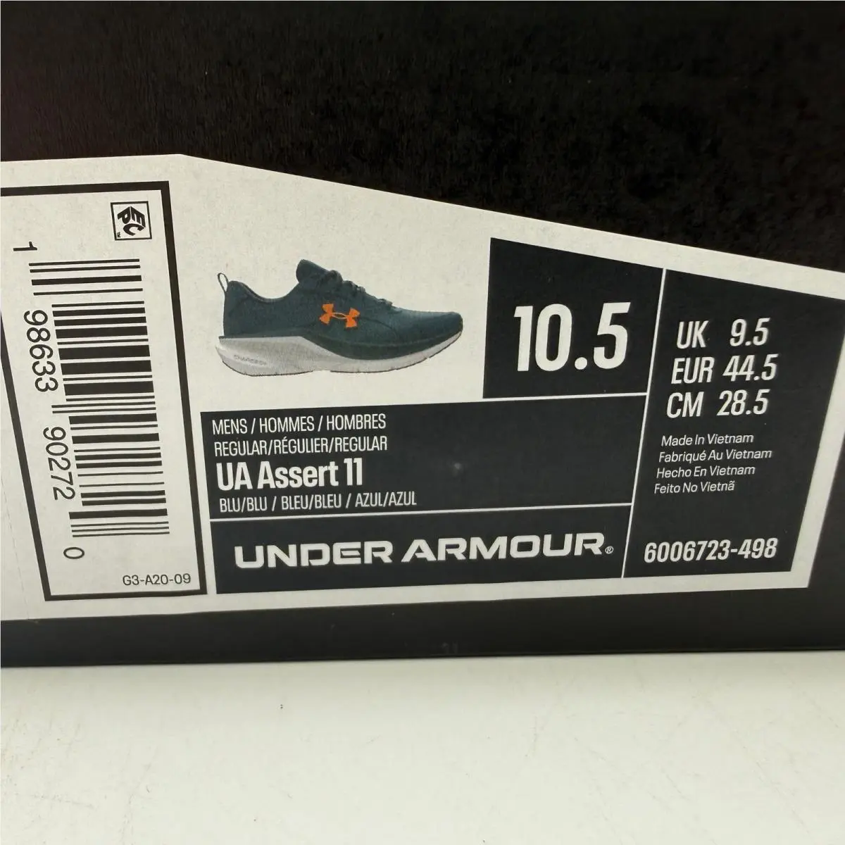 Under Armour shoes - Under Armour Assert 11 - Assert - Blue 5