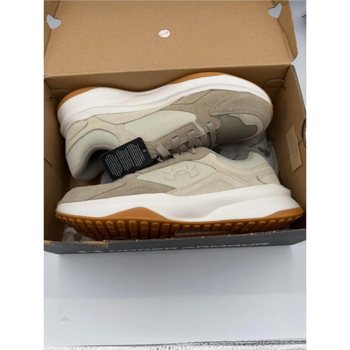 Under Armour shoes - UA Edge Suede - Edge Suede - Brown 5